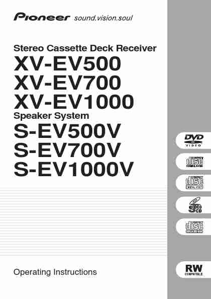 Pioneer Cassette Player S-EV1000V-page_pdf